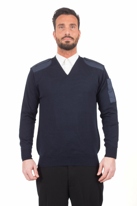 Pullover collo V Aeronautica